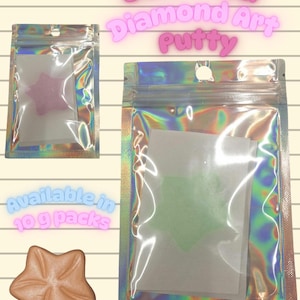 Diamond Art Putty – Tropical Fruit Scented Handmade Putty for Diamond Painting