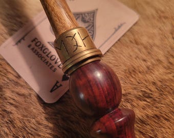 Veritas Wand - Handcrafted Wood Wizarding Wand