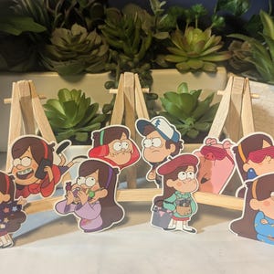 Gravity Falls Vinyl Stickers - Mabel Pines Pack, Premium Decal For Water Bottles, Binders, Tumblers, Laptops
