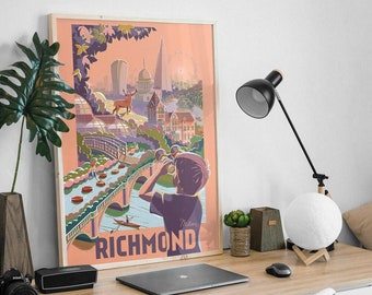 Richmond, London Art Print