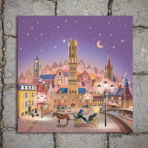 Bruges Carte de vœux