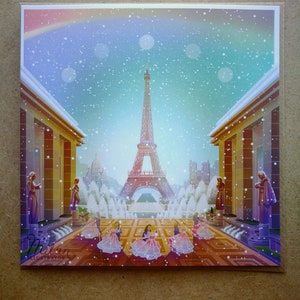 Christmas Eve in Paris Card