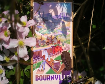 BOURNVILLE Summer Greeting Card