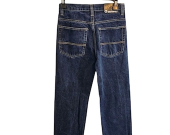 Vintage Y2K SouthPole Denim Baggy Jeans Größe 12 Jugend / Jungen