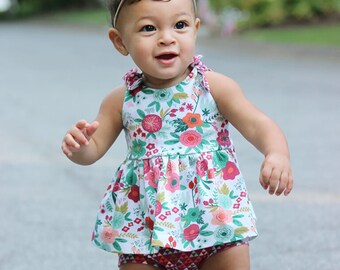 Cornflower Dress 12m-8 PDF Sewing Pattern