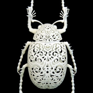 Käfer Skulptur Coleoptera Filigre klein Bild 1