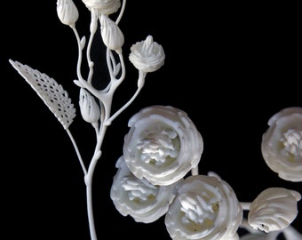 Fiore Settimo - 3d Printed Filigree Flower by Joshua Harker