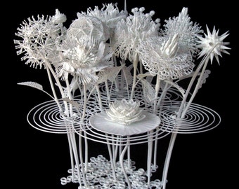 Mazzo di Fiori - 3d Printed Sculpture by Joshua Harker