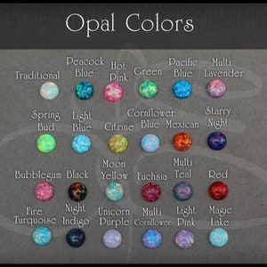 Titanium Opal Stud Earrings Hypoallergenic Opal Studs, Dainty Opal Earrings, Tiny Opal Earrings, 4mm Opal Earrings, Small Opal Opal Studs image 2