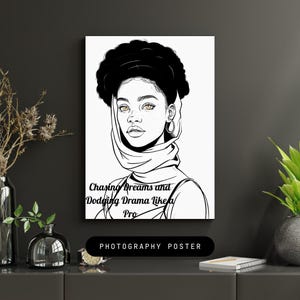 Minimalistische Kunst,,Digitales Porträt,,Moderne Wandkunst,,Stilvolles Poster,,Pro Frauen Kunst,,Bleistift Linie Kunst,,Druckbare Digitale Wandkunst