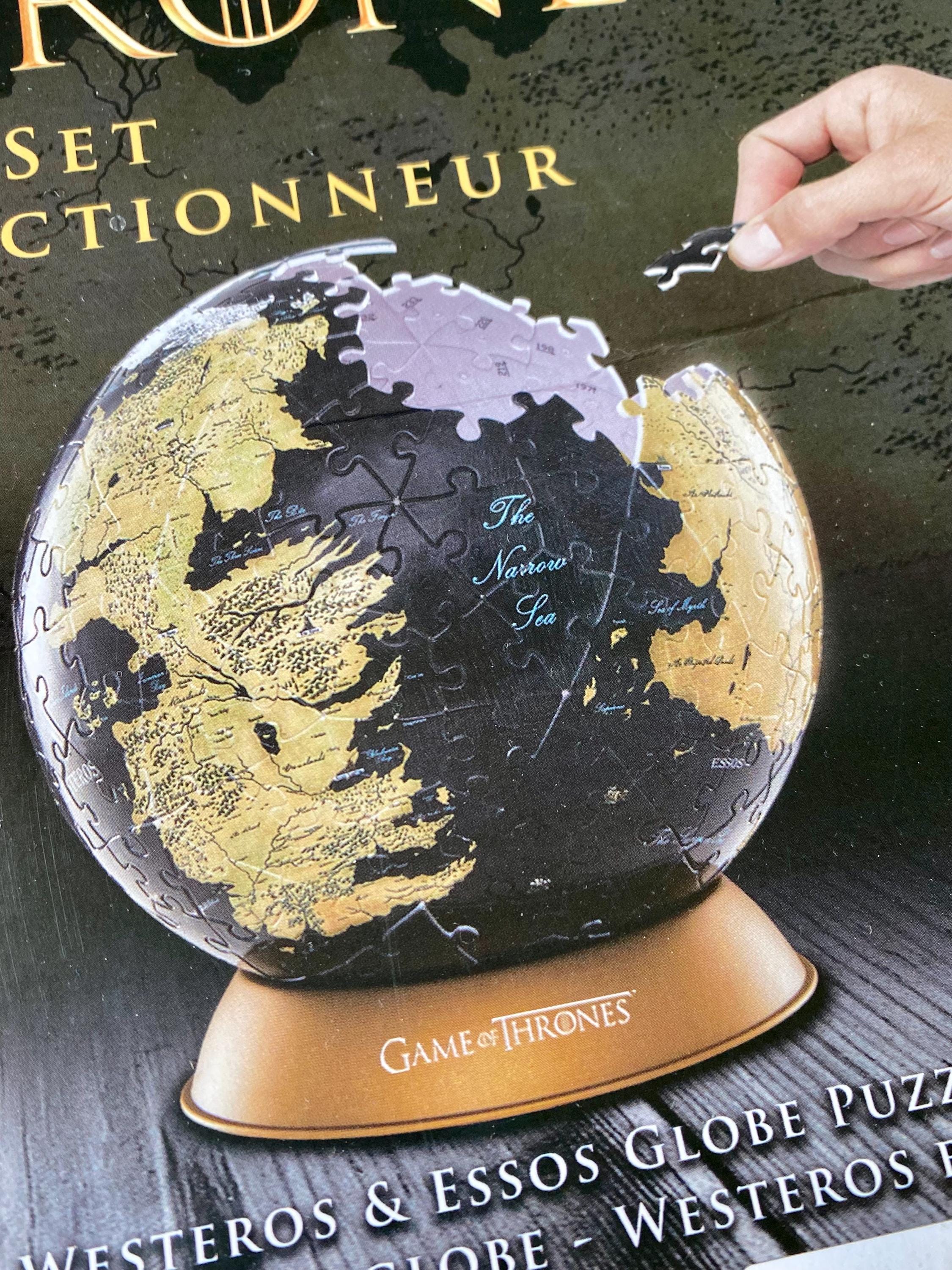 Thrones Westeros Game Of Thrones 3d Globe Puzzle Puzzle GAME Of
