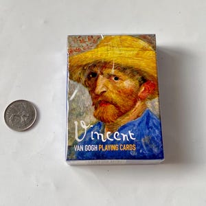 Gloednieuw, nooit geopend Van Gogh Verzamelspeelkaartenspel, beroemde kunstenaars schilderijen verzamelaar speelkaarten, Vincent van Gogh kaarten