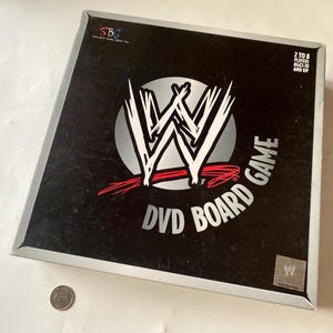 Pro Wrestling Board Game INCOMPLETE NO DVD!!!, Dvd Wrestling Board Game (No Dvd), Collectible Wrestling Board Game