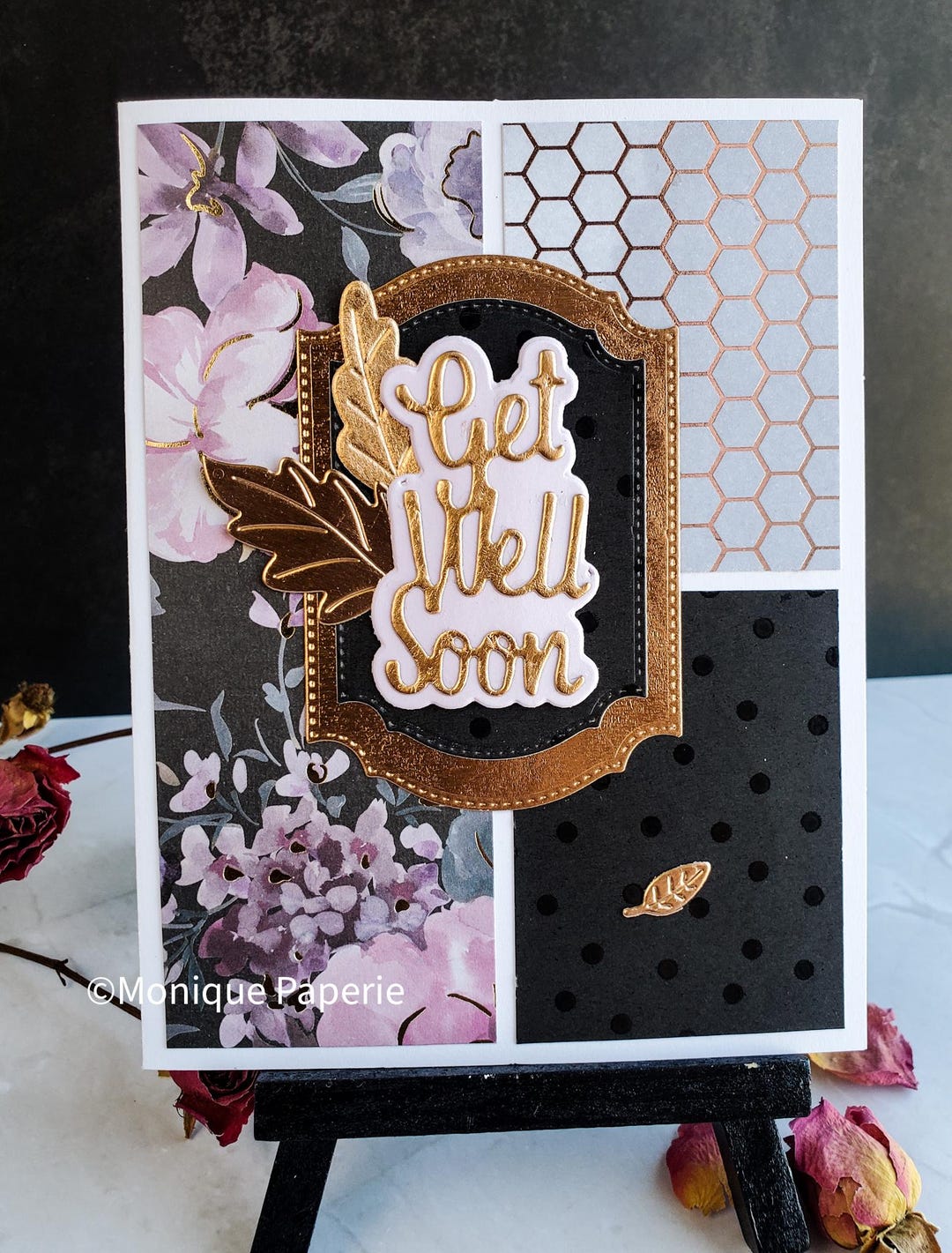 Elegant Get Well Soon Card - Etsy