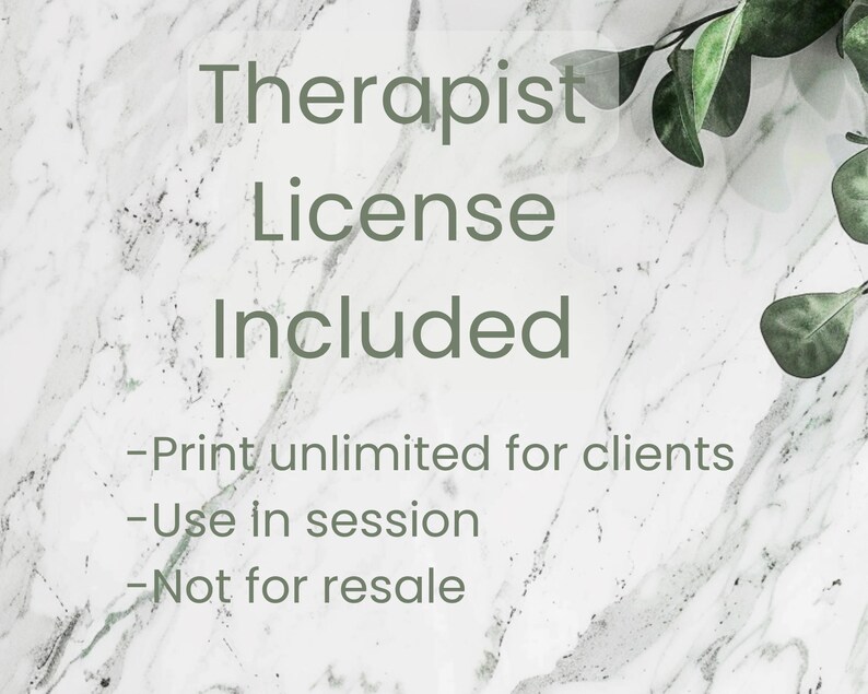 Trauma-informed Coloring Book PDF – Therapist Client Worksheets (10 ...