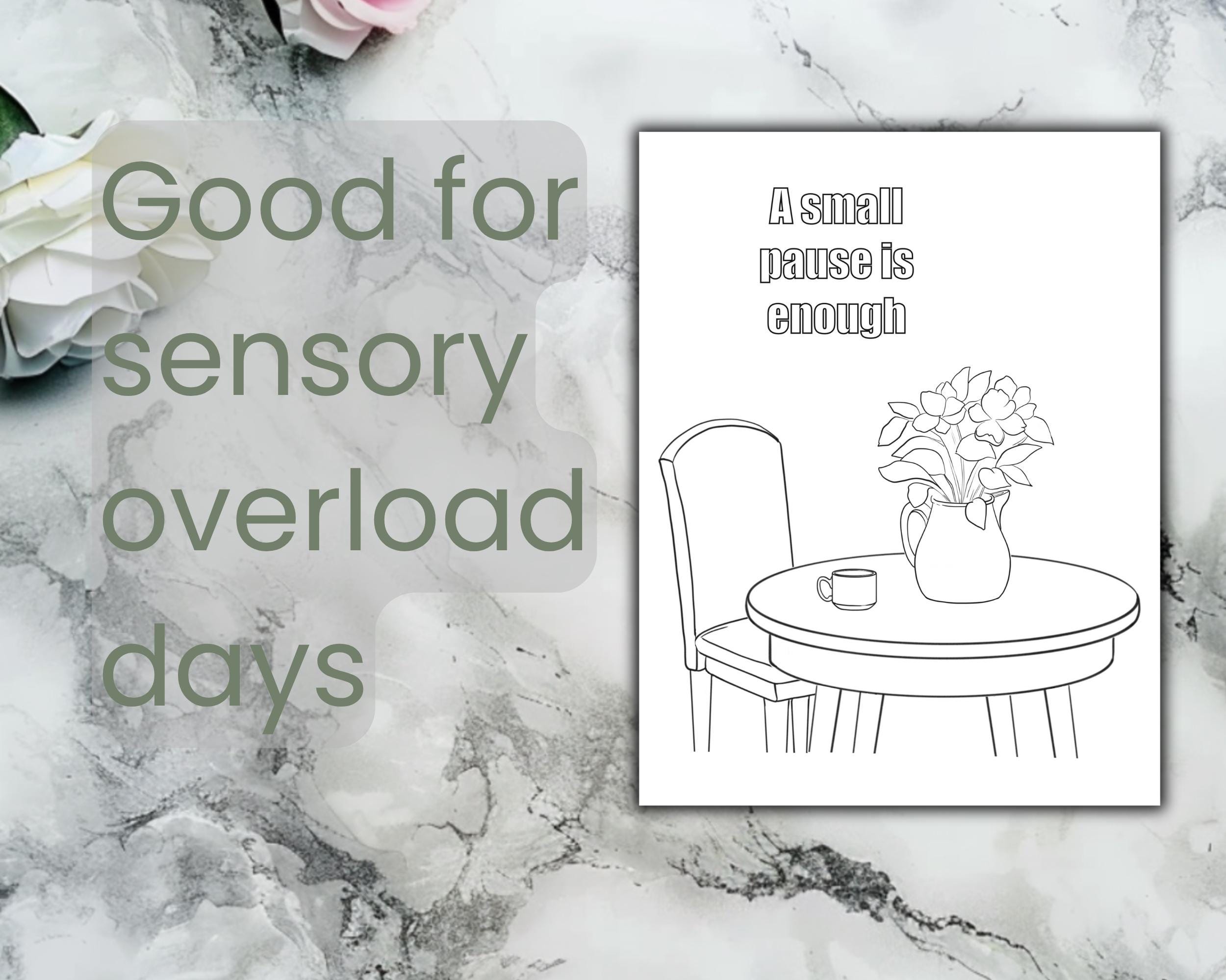 Trauma-informed Coloring Book PDF – Therapist Client Worksheets (10 ...