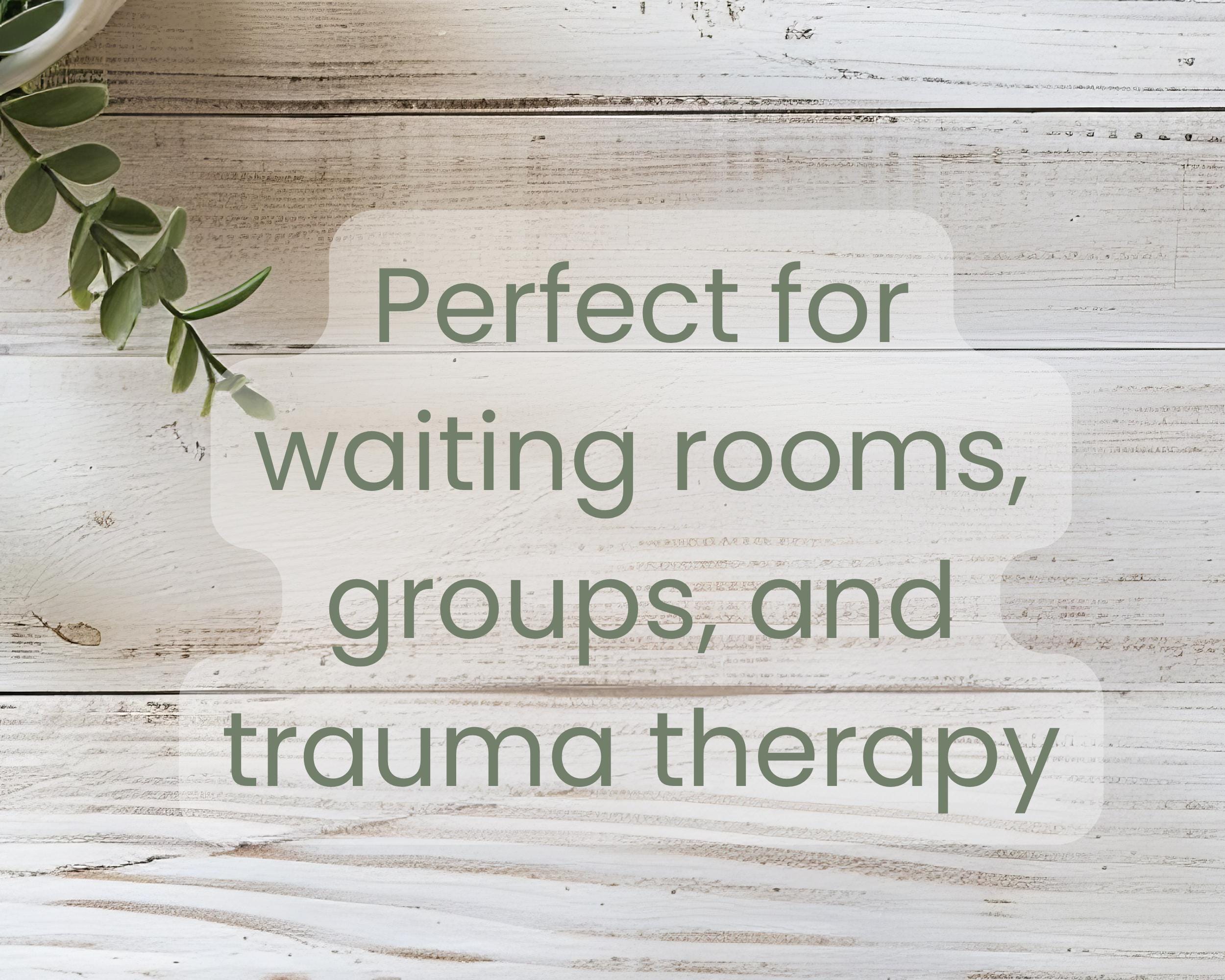 Trauma-informed Coloring Book PDF – Therapist Client Worksheets (10 ...