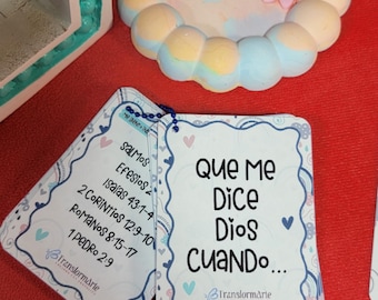 Christian Cards with Verses for Emotions | 19 Devotional Scripture Cards | Christian Gift for Women | Bible Resources | Spanish