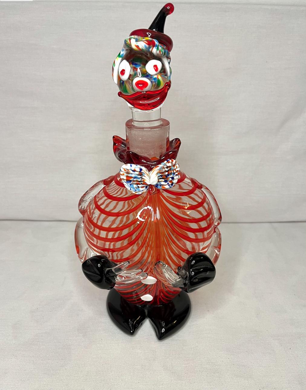 Murano glass clown - Etsy 日本