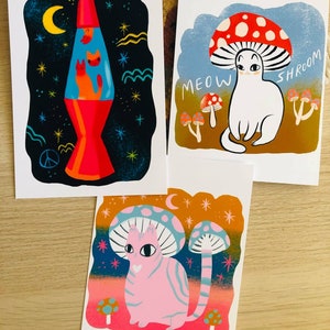 The magical cats 5x7 mini prints