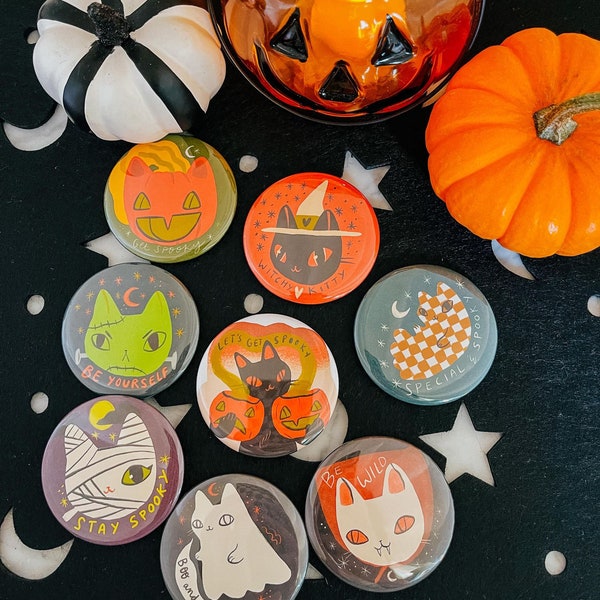 the halloween magnets