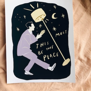 lamp dance david byrne estampa