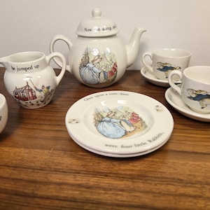 Peter rabbit tea set - Etsy 日本