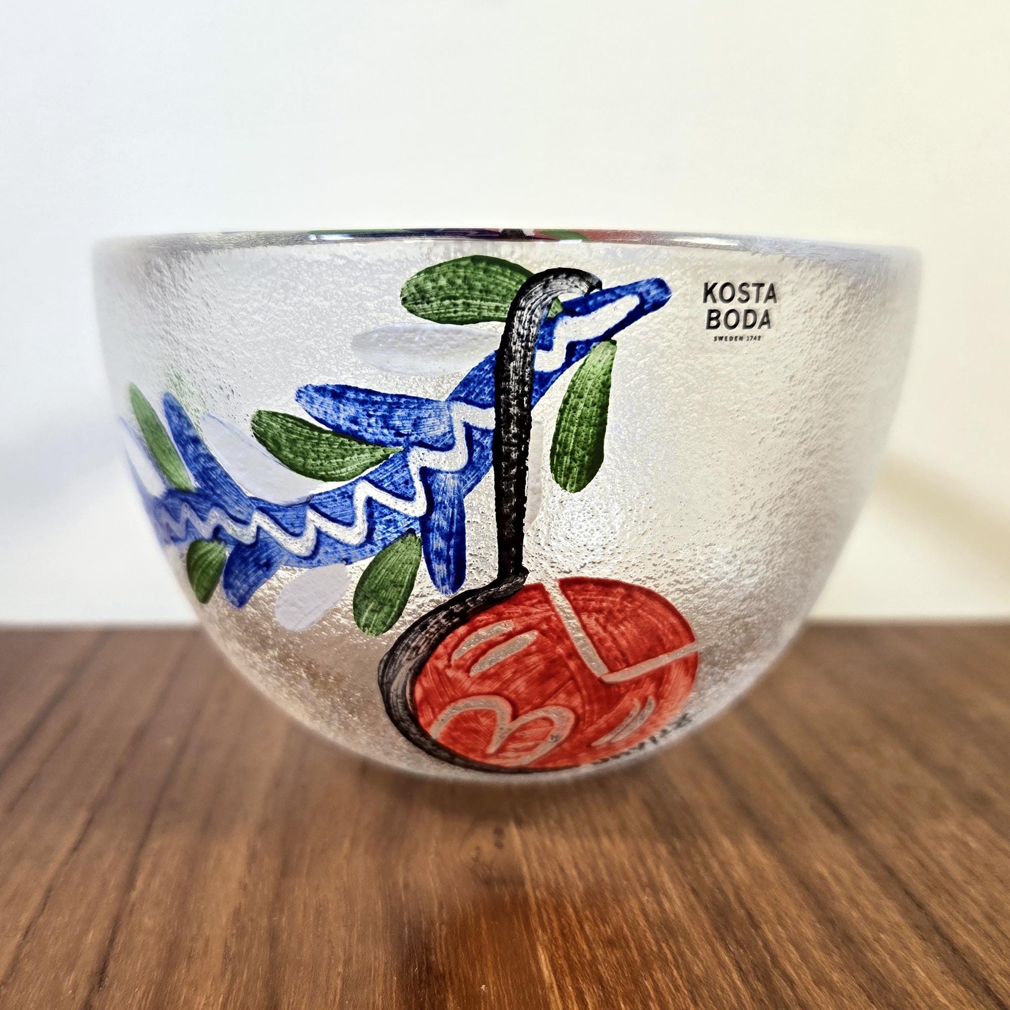Kosta Boda Heart Bowl - Etsy