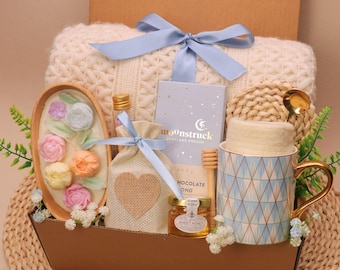 Cozy New Home Gift Basket - Real Estate Closing Gift Box - New Homeowner Gift Basket, Realtor Gift Basket, First Apartment Gift
