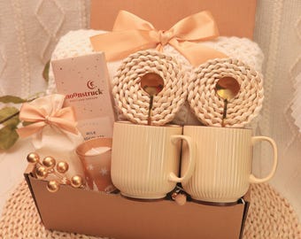 Cozy New Home Gift Basket - Real Estate Closing Gift Box - New Homeowner Gift Basket, Realtor Gift Basket, First Apartment Gift