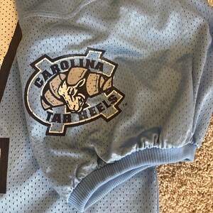 Vtg BIKE UNC Tar Heels Football Jersey #97 90s Mesh NCAA North Carolina Blue Os image 12