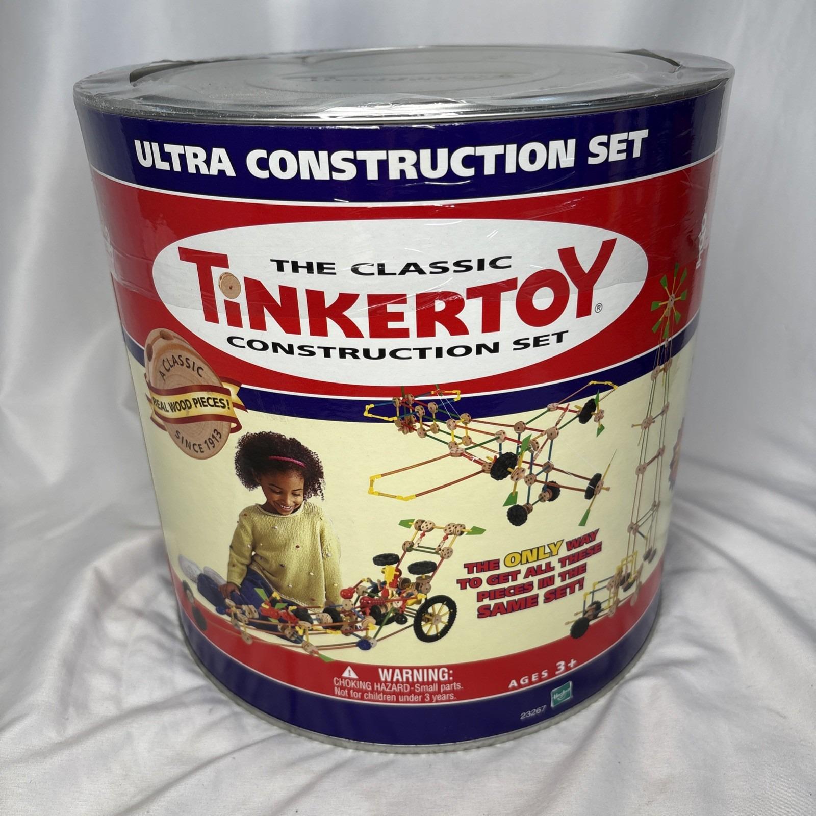 Vtg the Classic Tinkertoy Ultra Construction Set Hasbro 23267 250 