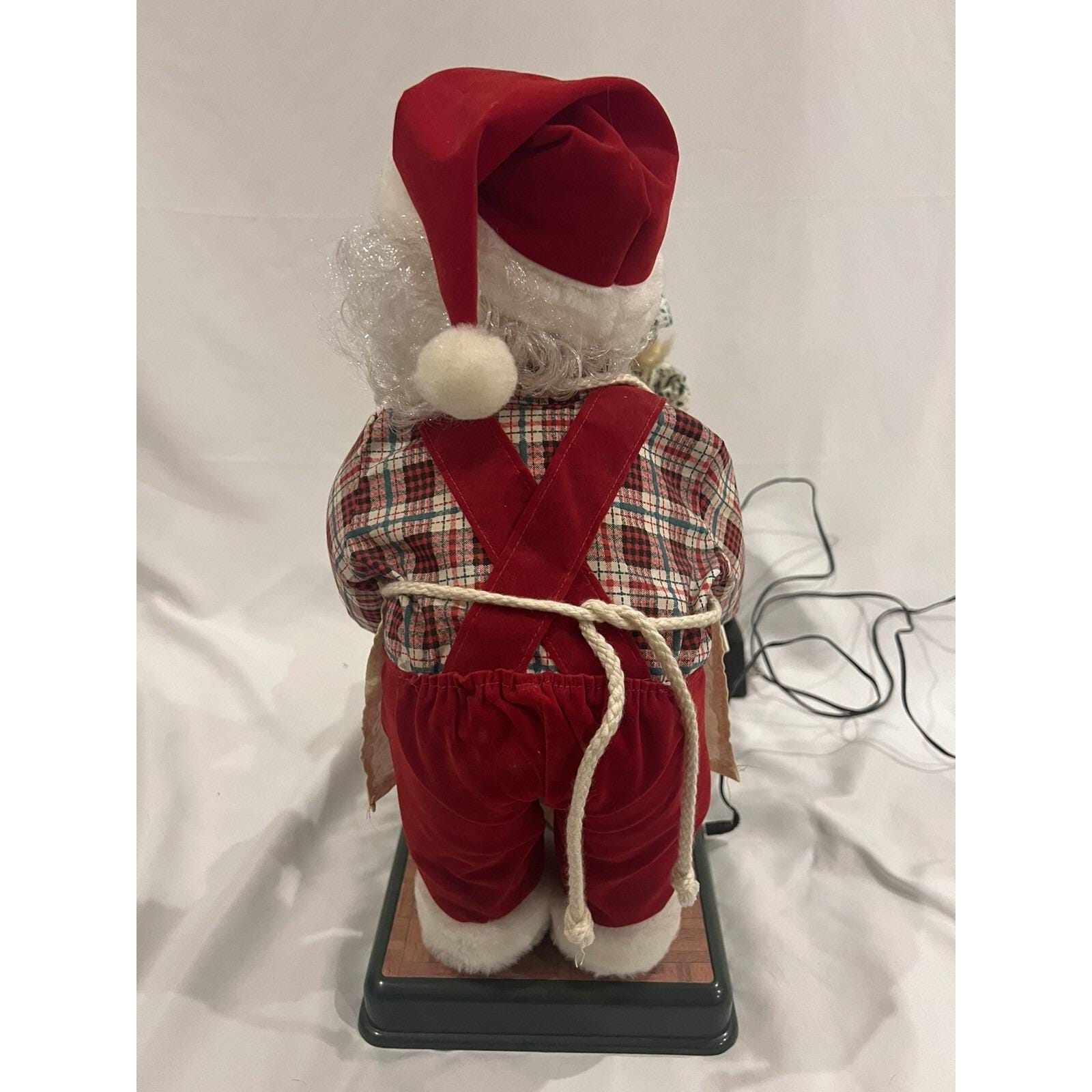 Telco Santa the Baker Original Motion-ettes Christmas Decor Santa 