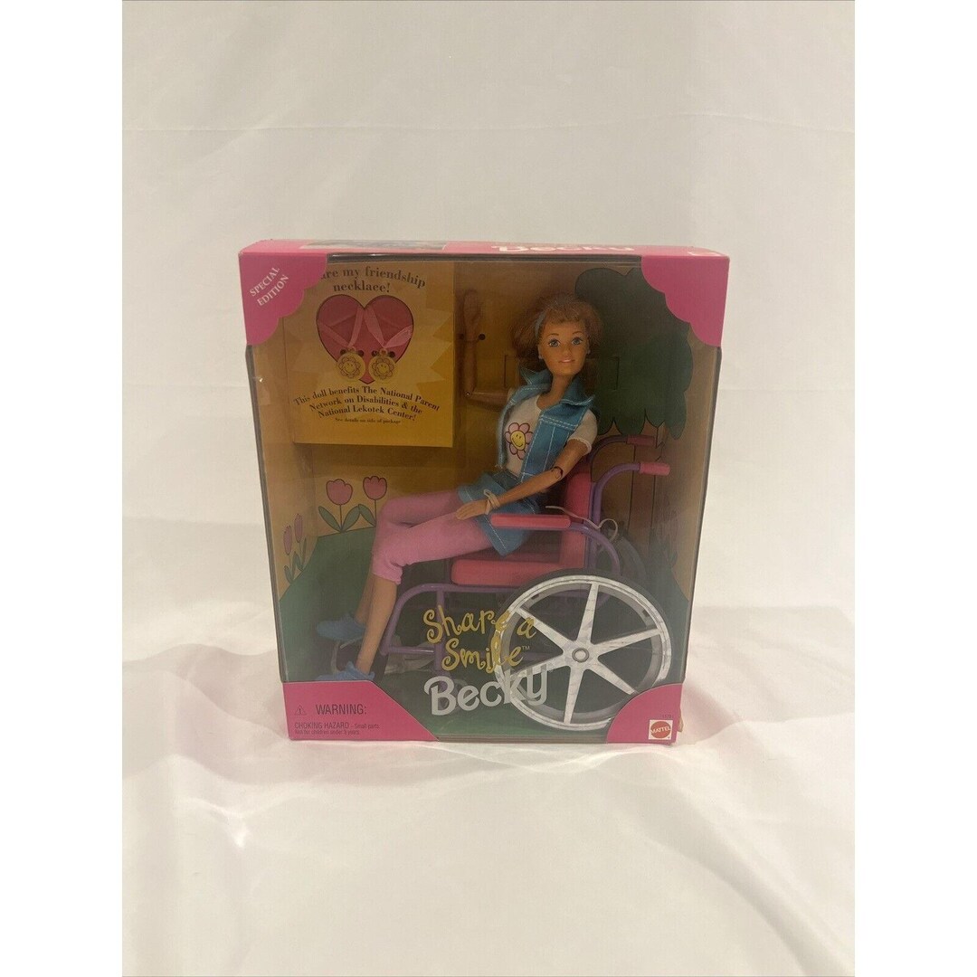 Mattel Share A Smile Becky Doll Barbie Collection NEW IN