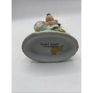 Figura de porcelana vintage de Mickey Mouse, fútbol de Walt Disney Productions n.° 1 LEER imagen 6