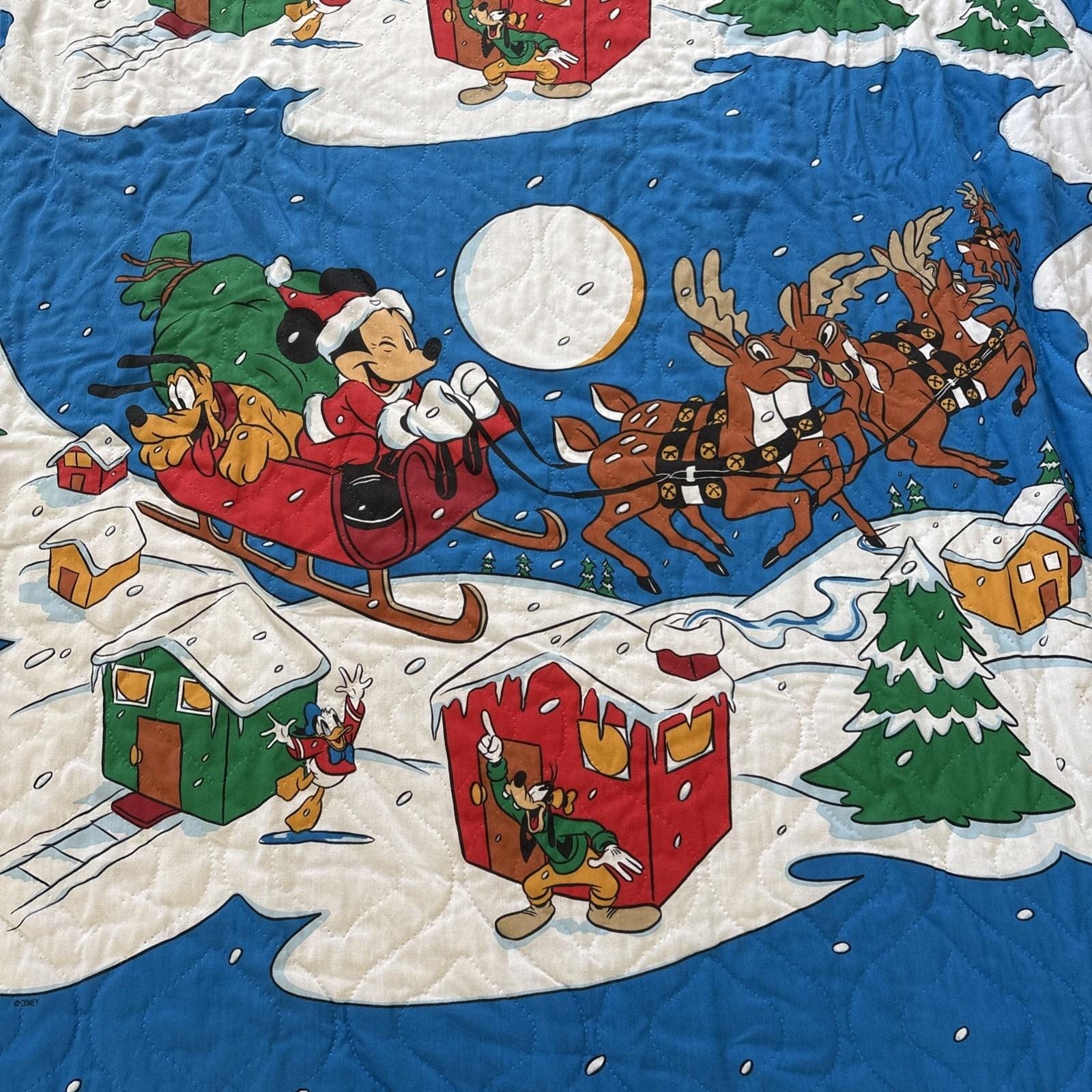 Mickey Mouse Comforter Vintage - Etsy