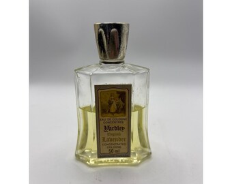 Vintage YARDLEY ENGLISH LAVENDER cologne 50 ml 70% Full