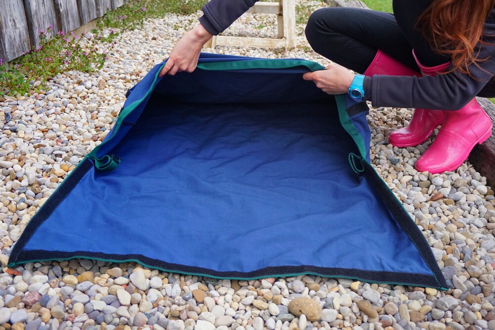 Custom Horse Blanket Bag Twill Fabric Choose your finishes Etsy