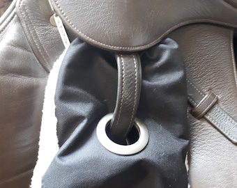 Stirrup Iron Covers, Cordura and Faux Sheepskin Fleece with Grommets