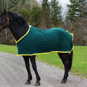 Premium Wool Show Cooler, Wool Horse Blanket, Horse Apparel