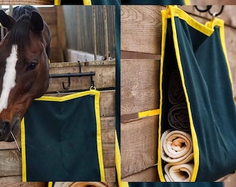 Custom Horse Bandage Sling , Stall Storage Bags Cordura Fabric