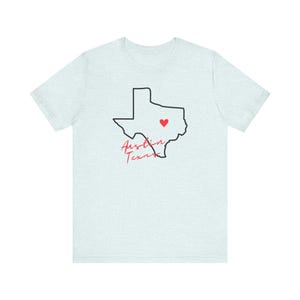 Austin Heart of Texas, Austin Texas, ATX Shirt