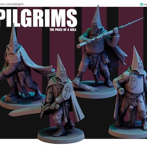 Pilgrims - Red Pilgrim Miniatures