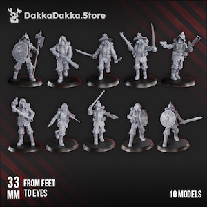 Conquistadors (pre-assembled models) x10 - DakkaDakka