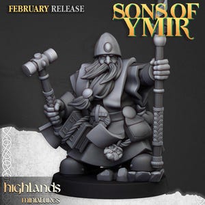 Dwarf Runepriest - Highlands Miniatures