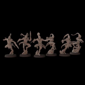 Aeterni Battledancers 5x (Alt Weapons) - Fantasy Cult Miniatures