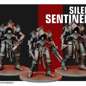 Cisi Strażnicy (wraz z podstawkami!) – Red Pilgrim Miniatures