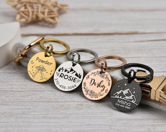 Personalized Dog Tag: Engraved Pet ID, Stainless Steel