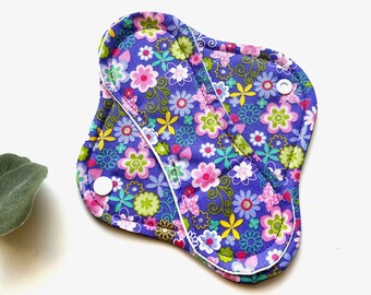 Cloth Panty Liner 8" Reusable Cloth Panty Liner, Washable Cloth Panty Liner