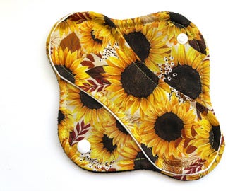 8" Reusable Panty Liner, Reusable Cloth Pad, Washable Panty Liner, Reusable Sanitary Pad, Cloth Panty LIner